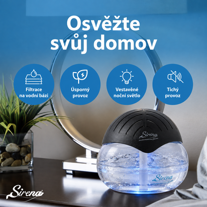 Monrei™ – Vodní čistička vzduchu s LED osvětlením